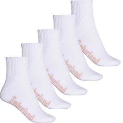 Timberland Venting Socks - 5-Pack, Quarter Crew (For Women)