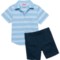 Wrangler Toddler Boys Button-Up Shirt and Shorts Set - Short Sleeve