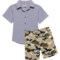 Wrangler Toddler Boys Shirt and Shorts - Short Sleeve