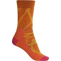 Icebreaker Hike+ Landscapes Medium Cushion Hiking Socks - Merino Wool, Crew (For Women)