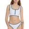 Show Me Your Mumu Ribbed Color-Block Tankini - Zip Front