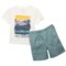Bearpaw Toddler Boys National Parks Shirt and Shorts Set - Short Sleeve