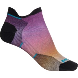 SmartWool Run Zero Cushion Printed Low Cut Socks - Merino Wool, Below the Ankle (For Women)