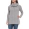 Aran Mor Made in Ireland Cowl Neck Pullover Sweater - Merino Wool (For Women)