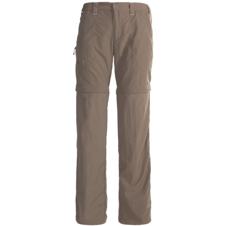 White Sierra Convertible Sierra Point Pants - UPF 30 (For Plus Size Women)
