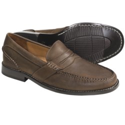 Sperry Leather Penny Loafer Shoes - Gold Cup Collection (For Men)