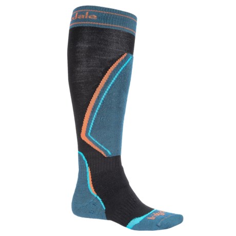 Bridgedale Merino Fusion Retro Fit Socks - Merino Wool, Over the Calf (For Men and Women)
