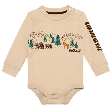 Carhartt Roaming the Wild Baby Bodysuit - Long Sleeve (For Infants)