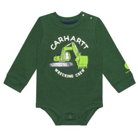 Carhartt Wrecking Crew Baby Bodysuit - Long Sleeve (For Infant Boys)
