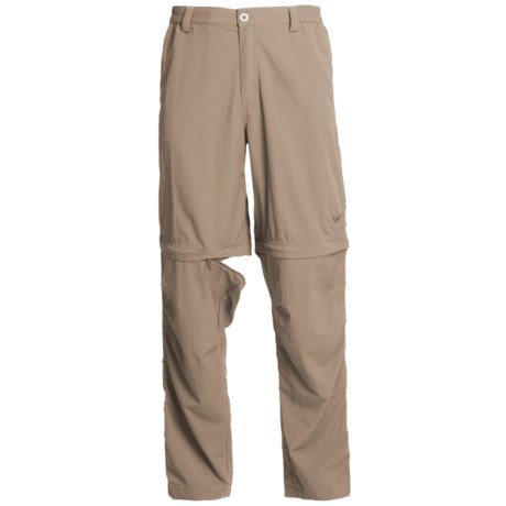 White Sierra Point Convertible Pants - UPF 30 (For Men)