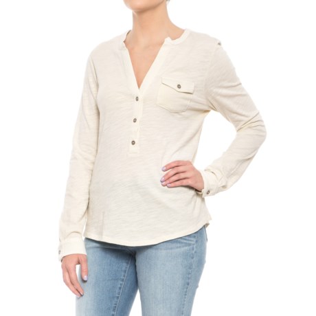 Carve Designs Bakers Slub-Knit Shirt - Organic Cotton, Long Sleeve (For Women)