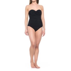 Profile by Gottex Tutti Fruiti Bandeau One-Piece Swimsuit - Removable Straps, Built-In Bra (For Women)