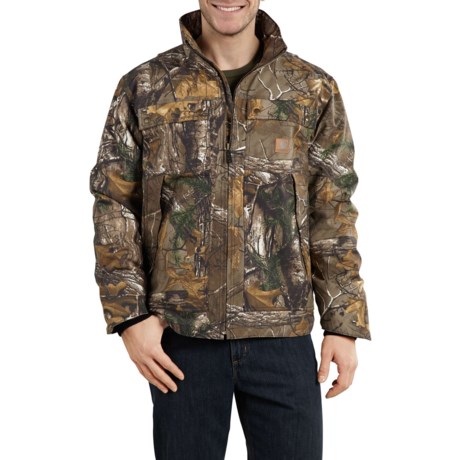 Carhartt 101444T Quick Duck® Rain Defender® Camo Traditional Jacket - Insulated (For Big and Tall Men)