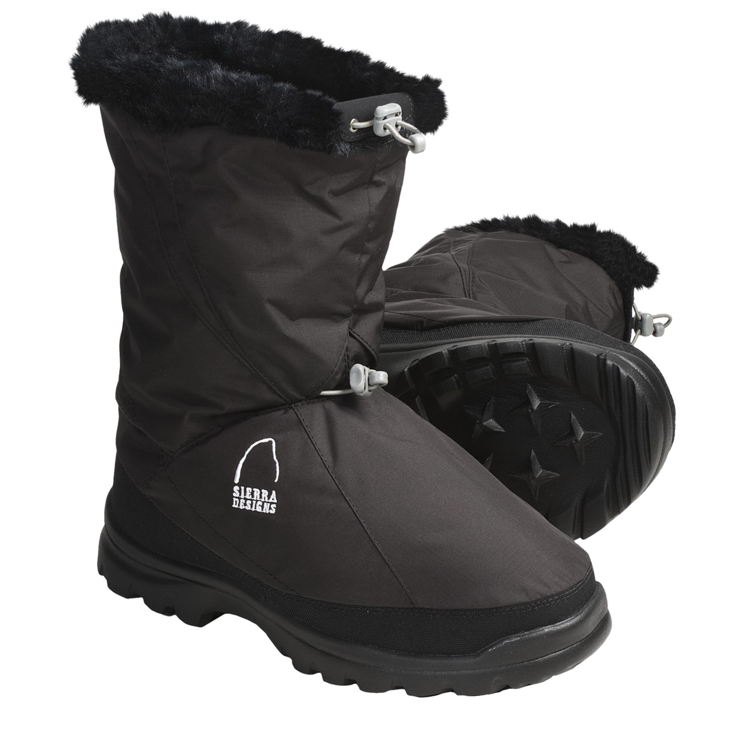 Sierra Designs Mountain Down Booties (For Women) 4146R - Save 38%