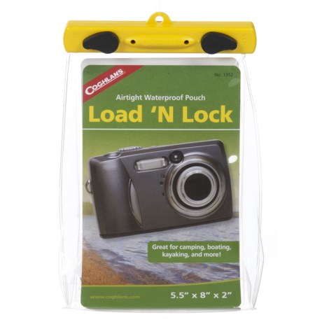 Coghlan's Load ‘N Lock Airtight Waterproof Pouch - 5.5x8”