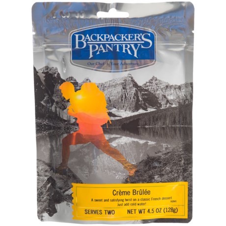 Backpacker's Pantry Creme Brulee - 2 Servings