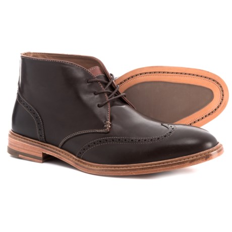Johnston & Murphy Campbell Wingtip Chukka Boots - Leather (For Men)