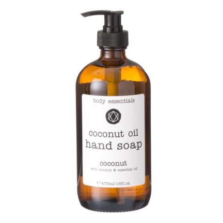 Body Essentials Coconut Oil Hand Soap - 16 oz.