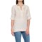 Foxcroft Jo Linen Tunic Shirt - Elbow Sleeve (For Women)
