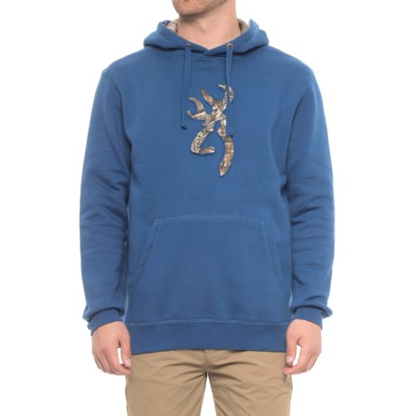 Browning Buckmark Pullover Hooded Sweatshirt (For Men)