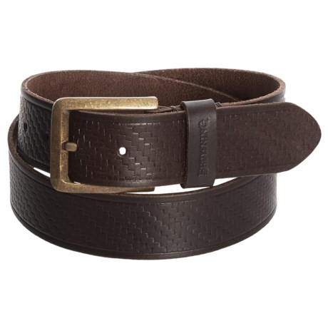 Browning Clifton Belt - Leather (For Men)