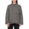 CG Cable & Gauge Melange Drop-Shoulder Sweater (For Women)