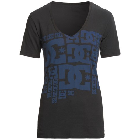 DC Shoes Free Ride T-Shirt - Cotton Jersey, Short Sleeve (For Women)