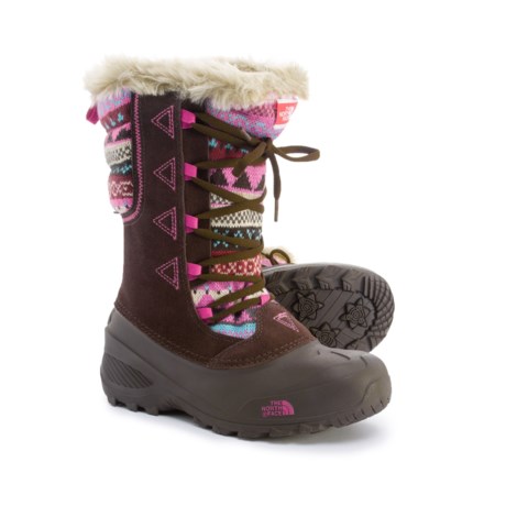 The North Face Shellista Lace Novelty Pac Boots - Waterproof, Insulated (For Little and Big Girls)