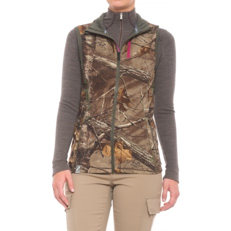 Icebreaker Cascade Realtree® Vest - Merino Wool (For Women)