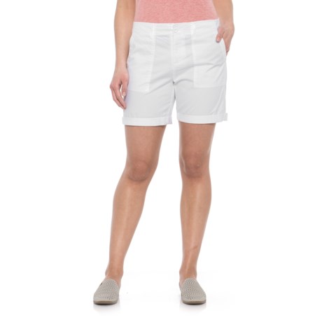 Alexander Jordan Solid Twill Shorts (For Women)