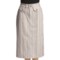 Specially made Ticking Stripe Trouser Skirt - Stretch Cotton (For Women)