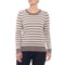 C&C California Stripe Cashmere Sweater with Pops (For Women)