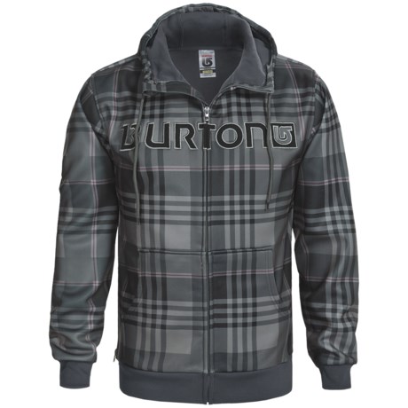 Burton Bonded Hooded Sweatshirt - Full Zip (For Men)