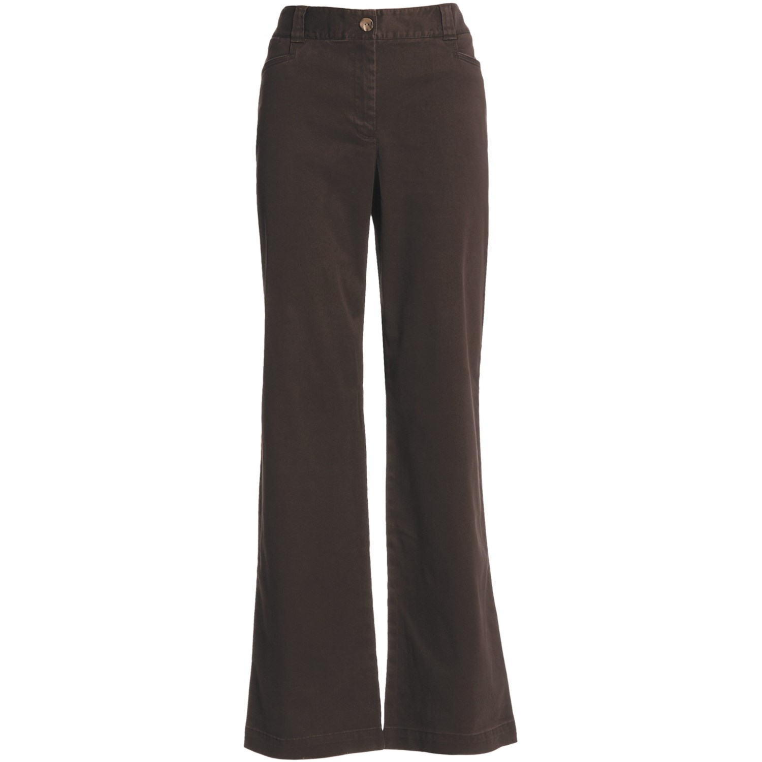 Stretch Cotton Chino Pants (For Women) 4392T - Save 71%