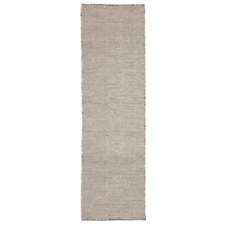 nuLOOM Handwoven Contemporary Floor Runner - 2x8’, Wool-Cotton