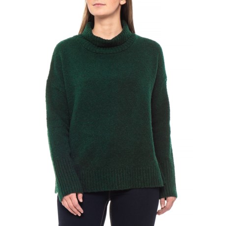 Rachel Zoe Boucle Turtleneck Sweater (For Women)