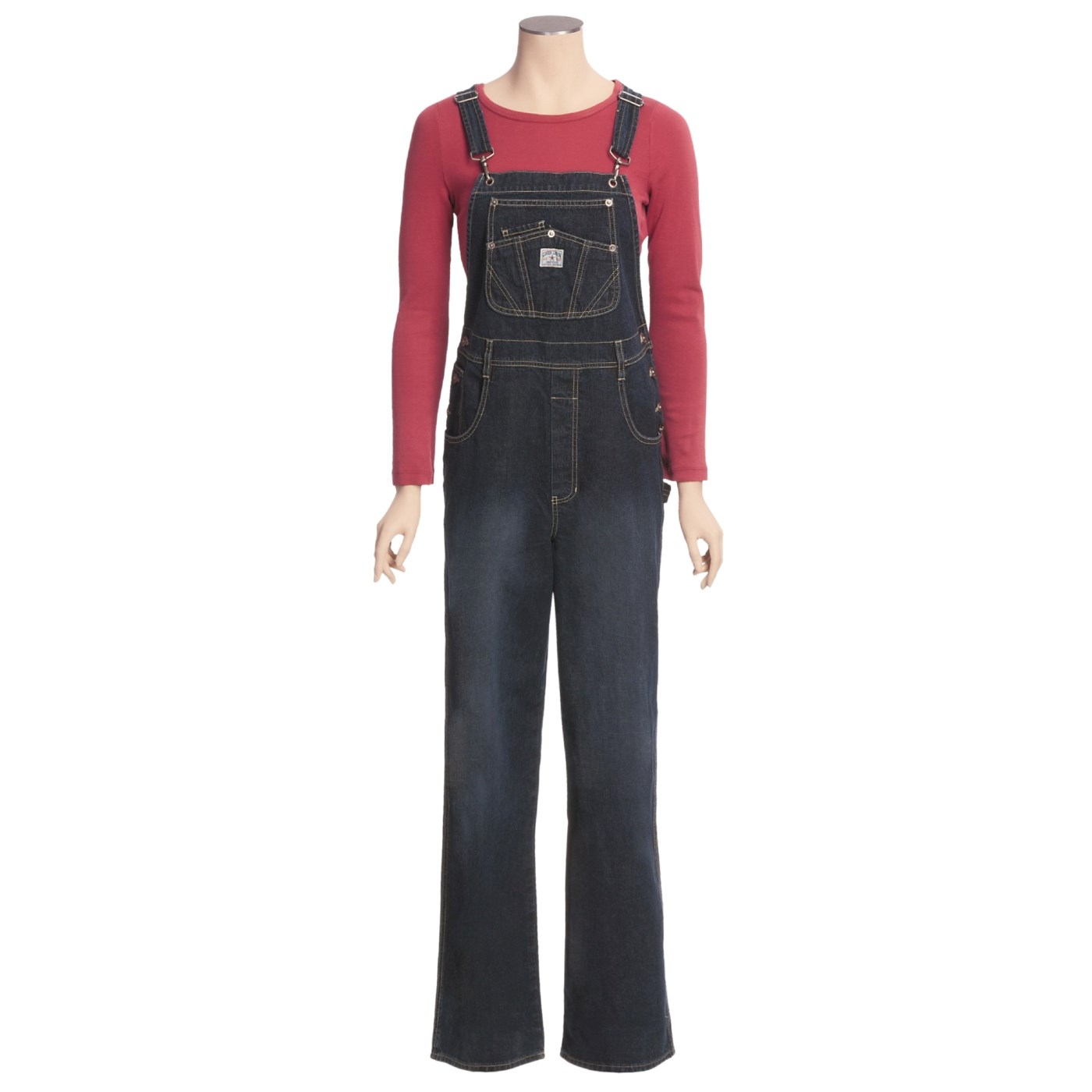 London London Cotton Denim Bib Overalls (For Women) 4413D 72