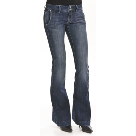 William Rast Jade Trouser Denim Jeans (For Women) 4417J - Save 94%