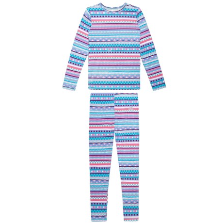 ZeroXposur Base Layer Top and Pants Set - Long Sleeve (For Big Girls)