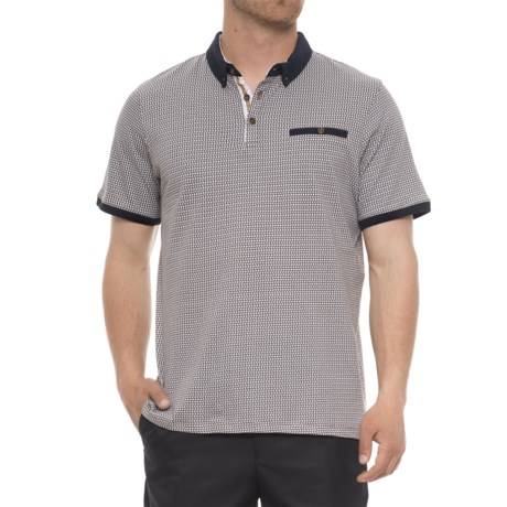 Britches Sport Johnny Half Moon Polo Shirt - Short Sleeve (For Men)