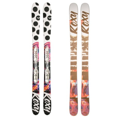 Roxy Ily Freestyle Alpine Skis with Xpress 11 B83 Bindings (For Women)