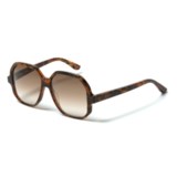 Yves Saint Laurent SL 132 Large Rectangular Fashion Sunglasses (For Women)