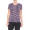 RBX Multi-Striat V-Neck Shirt - Short Sleeve (For Women)