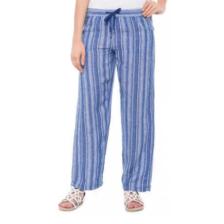 da-sh Linen Drawstring Pants (For Women)