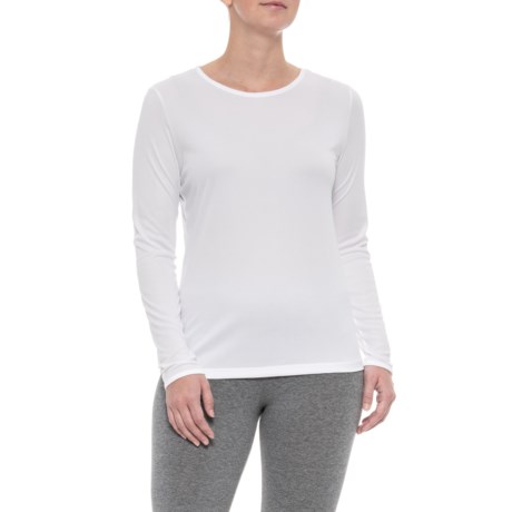 Cuddl Duds ClimateSmart Crew Base Layer Top - Long Sleeve (For Women)