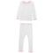 Watson's Soft and Cozy Interlock White Base Layer Set - Long Sleeve (For Toddler Girls)