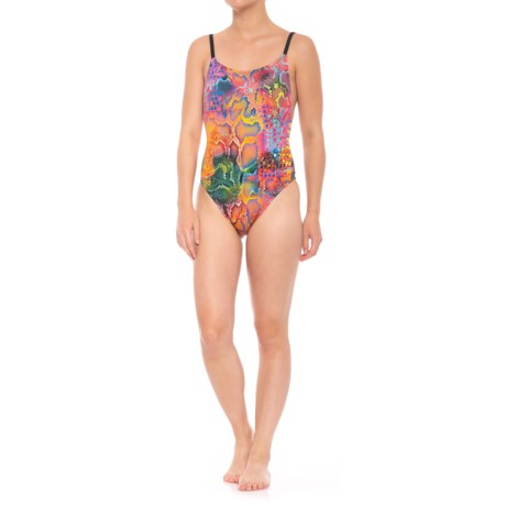 Dolfin Bellas Ultra-Low Back Mamba One-Piece Swimsuit - UPF 50+ (For Women)