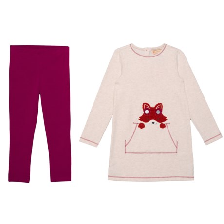 Gillian’s Closet Sweatshirt Dress and Leggings Set - Long Sleeve (For Little and Big Girls)