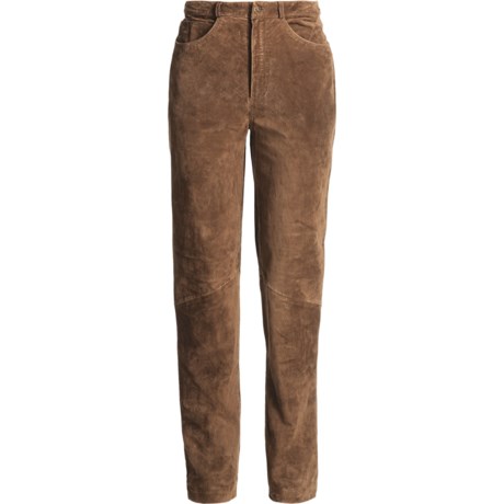 Scully Washable Suede Pants - Tapered Leg (For Women)