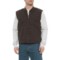 Smith's Workwear Sherpa-Lined Duck Work Vest (For Men)